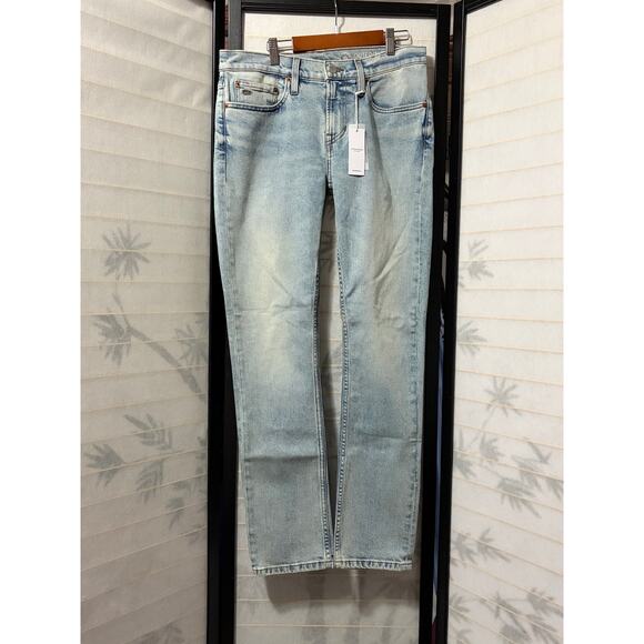 Outerknown Other - Outerknown Mens Jeans 29x30 NWT Cove Slim Light Wash Organic Denim Sustainable